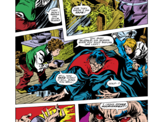 Tomb of Dracula #69, pg.11; layout, Dave Cockrum; pencils, Gene Colan; inks, Tom Palmer
