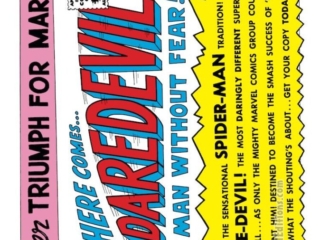 Two-Gun Kid #69, house ad announcing Daredevil #1