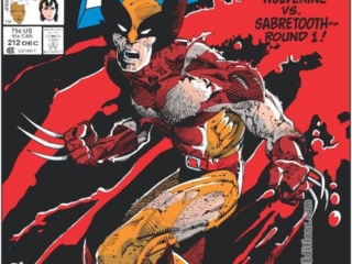 Uncanny X-Men #212 cover; pencils and inks, Barry Windsor-Smith