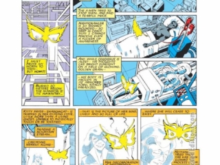 Uncanny X-Men #213, pg. 3; pencils, Alan Davis; inks, Paul Neary; Psylocke, Kitty Pryde
