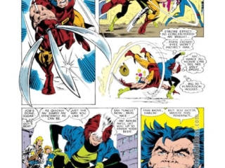 Uncanny X-Men #223, pg. 11; pencils, Kerry Gammill; inks, Dan Green; Wolverine, Rogue, Longshot