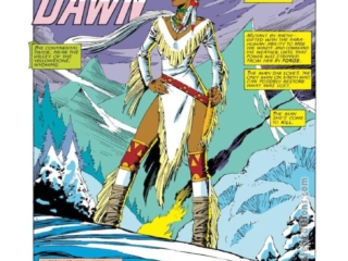 Uncanny X-Men #224, pg. 1; pencils, Marc Silvestri; inks, Bob Wiacek; The Dark Before the Dawn, splash page, Chris Claremont, writer