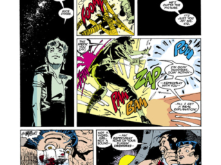 Uncanny X-Men #252, pg. 16; pencils, Rick Leonardi; inks, Kent Williams; Gateway, Jubilee, Wolverine