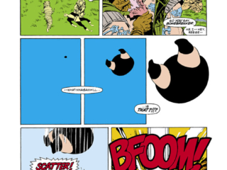 Uncanny X-Men #255, pg. 7; pencils, Marc Silvestri; inks, Dan Green; Reavers, Bonebreaker