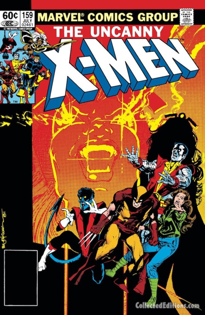 Uncanny X-Men #159 cover; pencils and inks, Bill Siekniewicz; Dracula