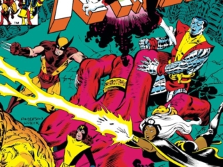 Uncanny X-Men #160 cover; pencils, Brent Anderson; Magik, Illyana, Belasco