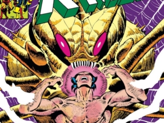 Uncanny X-Men #162 cover; pencils, Dave Cockrum; inks, Bob Wiacek; Wolverine/The Brood Saga