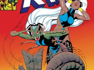 Uncanny X-Men #165 cover; pencils and inks, Paul Smith; Brood Saga, Storm