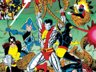 Uncanny X-Men #166 cover; pencils and inks, Paul Smith; Brood Saga, Wolverine