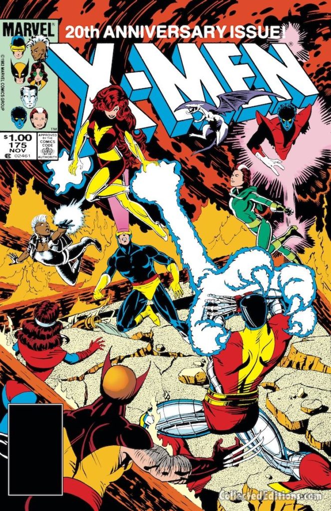 Uncanny X-Men #175 cover; pencils and inks, Paul Smith; Dark Phoenix/Madelyne Pryor
