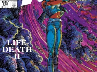 Uncanny X-Men #198 cover; pencils and inks, Barry Windsor-Smith; Storm Life Death II