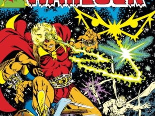 Warlock #14 cover; pencils and inks, Jim Starlin; Beware the Starthief