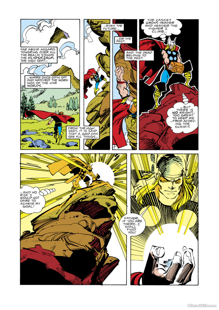 The Mighty Thor #360, pg. 9; pencils and inks, Walter Simonson