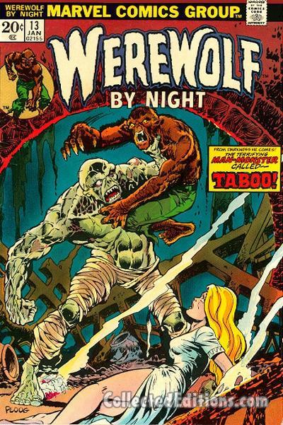 MARVEL MASTERWORKS: WEREWOLF BY NIGHT VOL. 2: Wolfman, Marv, Marvel  Various, Ploog, Mike, Marvel Various, Ploog, Mike: 9781302949488:  : Books