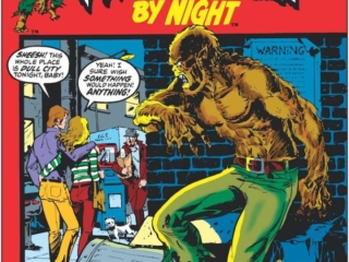 Werewolf by Night #1 cover; pencils and inks, Mike Ploog; Full Moon Rise, Werewolf Kill, first issue, Jack Russell