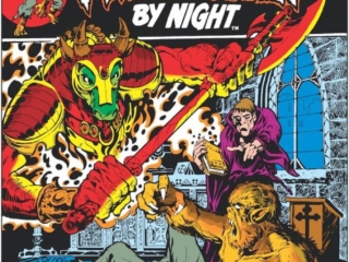 Werewolf by Night #3 cover; pencils and inks, Mike Ploog; Mystery of the Mad Monk, Aelfric; Dragonus