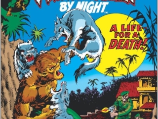 Werewolf by Night #5 cover; pencils and inks, Mike Ploog; A Life for Death, Jack Russell