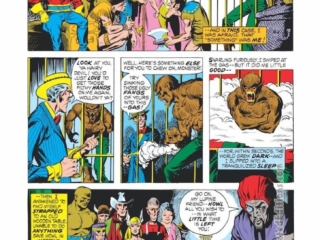 Werewolf by Night #7, pg. 14; pencils, Mike Ploog; inks, Jim Mooney; Swami Rihva; Kaman-Ru, Elmo, Mige
