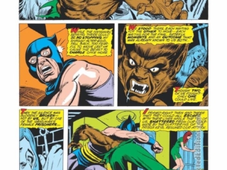 Werewolf by Night #12, pg. 17; pencils, Gil Kane; inks, Don Perlin; The Hangman