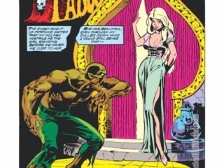 Werewolf by Night #13, pg. 1; pencils, Mike Ploog; inks, Frank Chiaramonte; His Name is Taboo, Jack Russell, Topaz, first appearance, splash page, Marv Wolfman, writer, Roy Thomas