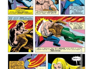 Werewolf by Night #20, pg. 12; pencils, Don Perlin; inks, Vince Colletta; Jack Russell, Baron Thunder, Lissa, Clary Winters