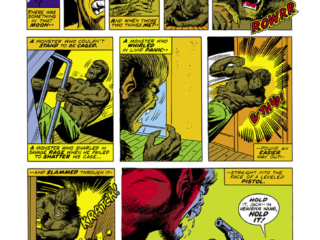 Werewolf by Night #22, pg. 5; pencils, Don Perlin; inks, Vince Colletta; Jack Russell