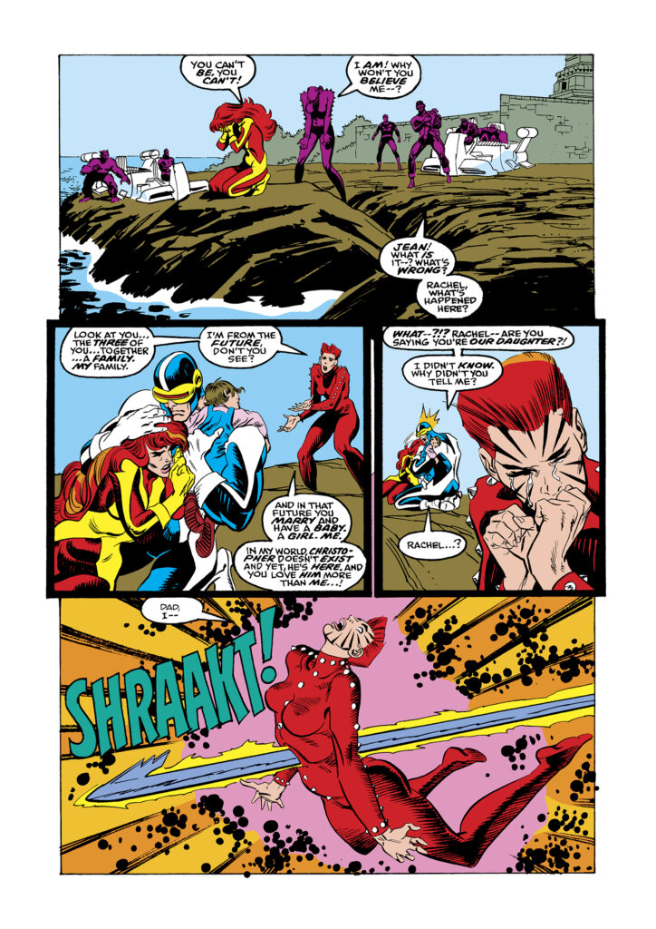 X-Factor Annual #5, pg. 28; pencils, Jon Bogdanove; inks, Al Milgrom