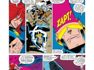X-Factor #38, pg. 13; pencils, Walter Simonson; inks, Al Milgrom; Cyclops, Inferno, Archangel, Wolverine