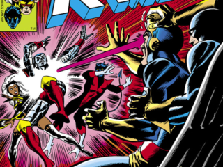 X-Men #106 cover; pencils and inks, Dave Cockrum; Dark Shroud of the Past, Cyclops, Angel