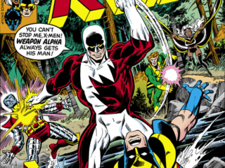 X-Men #109 cover; pencils, Dave Cockrum; inks, Terry Austin; Weapon Alpha, Vindicator first appearance, James McDonald, Wolverine, Dead or Alive