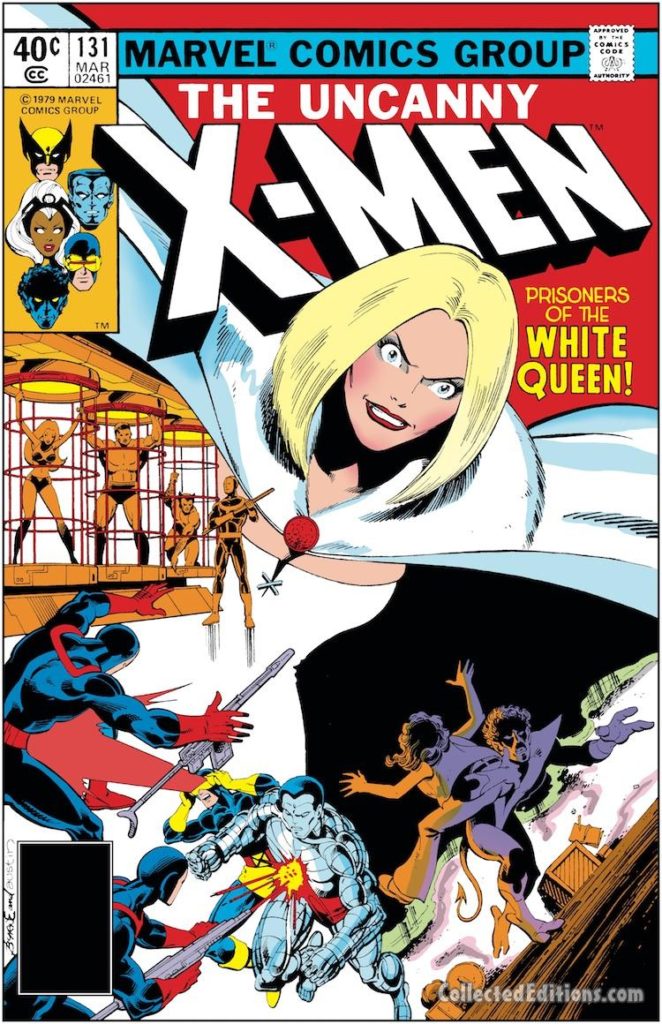 X-Men #131 cover; pencils, John Byrne; inks, Terry Austin